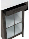 Bureau industriel plateau bois blanc avec placards Jolipa Bureau industriel plateau bois blanc avec placards Jolipa