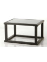 Table de salon noire contemporain black