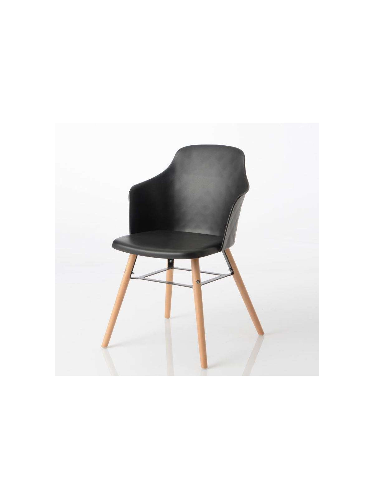 Chaise vintage noire