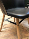 Chaise vintage noire