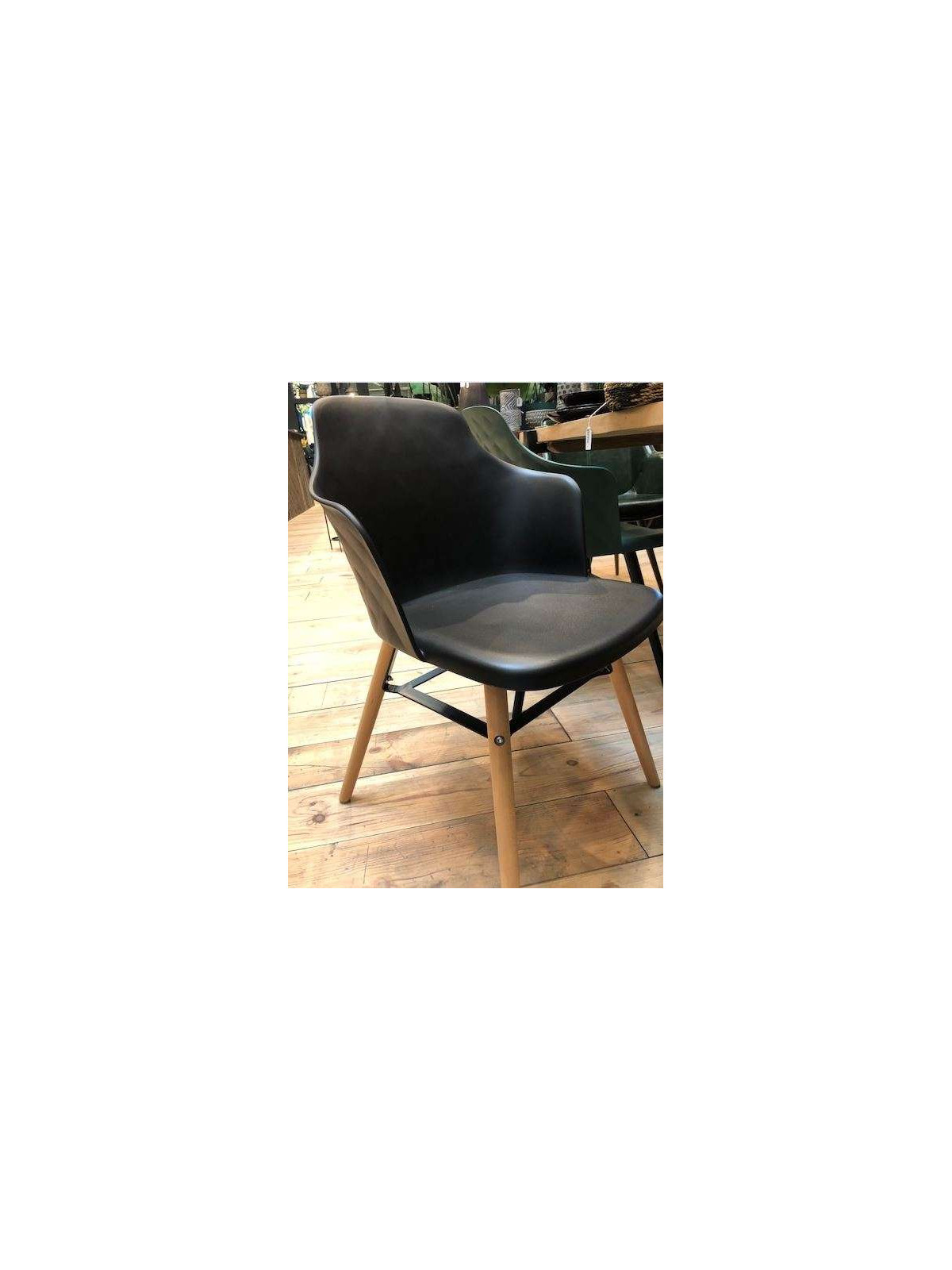 Chaise vintage noire