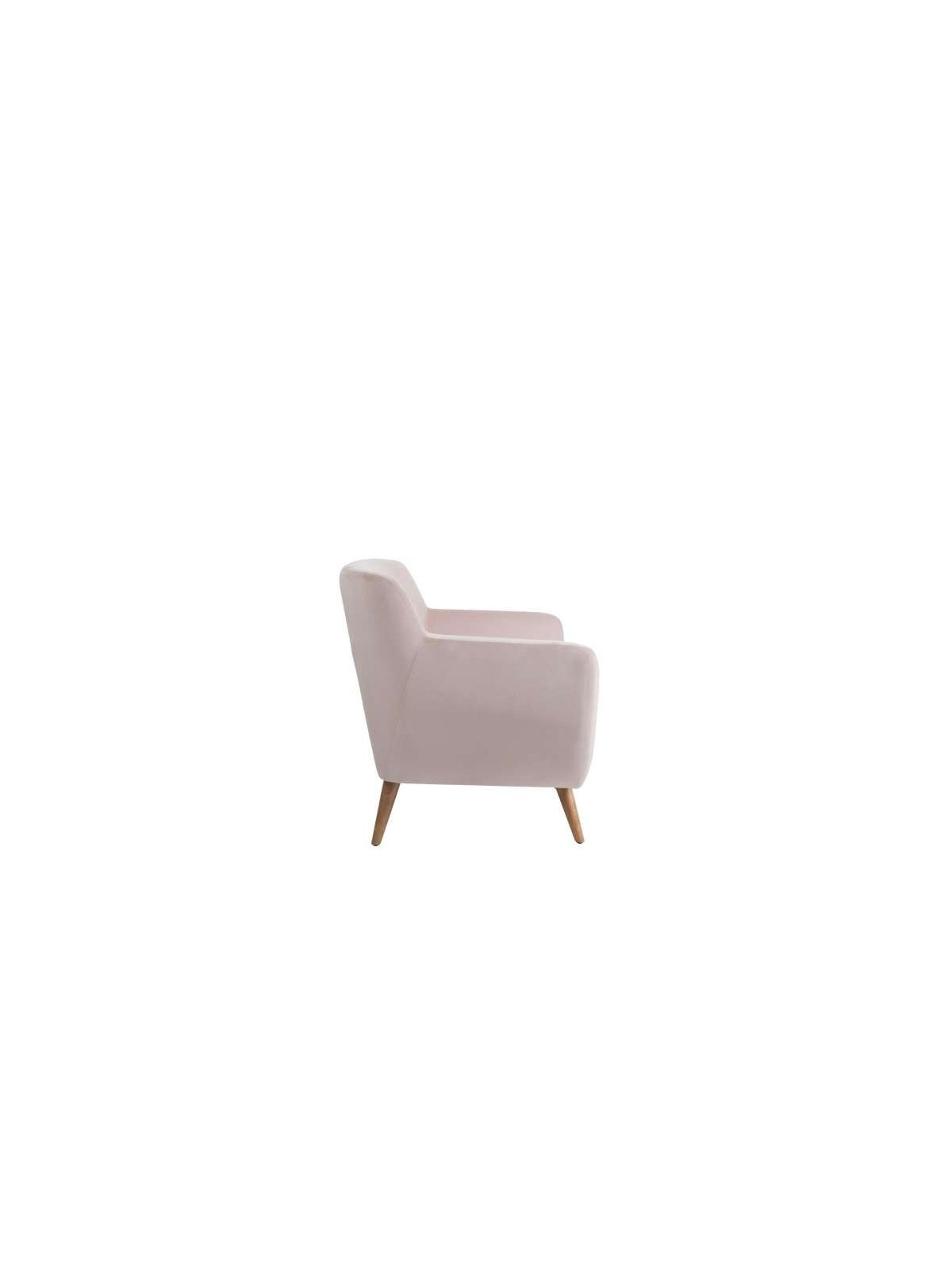 Fauteuil vintage rose Jolipa