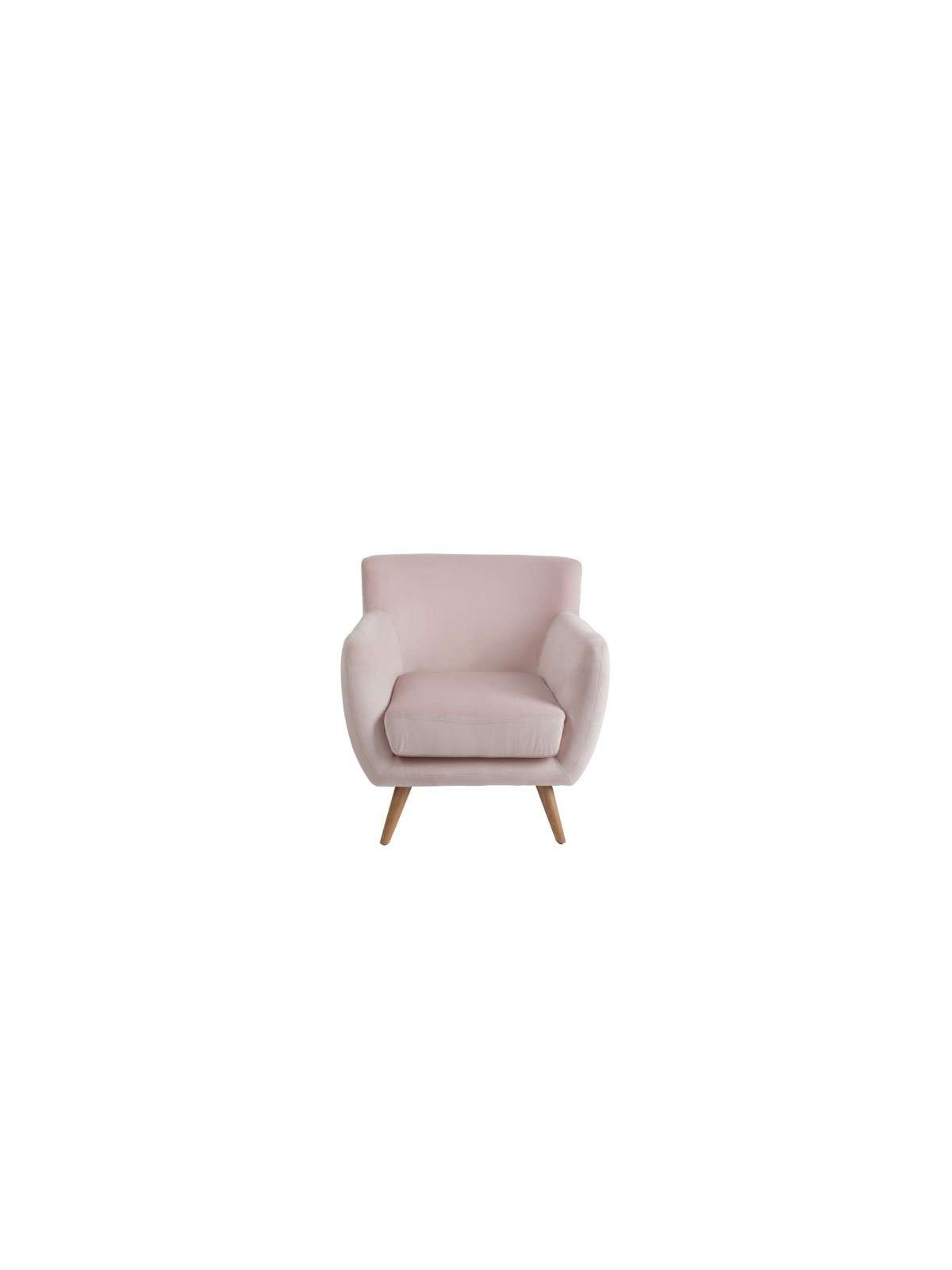 Fauteuil vintage rose Jolipa