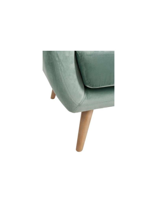Fauteuil vintage en velours vert Jolipa Fauteuil vintage en velours vert Jolipa