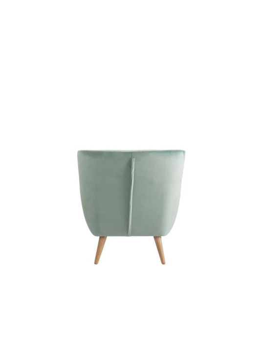 Fauteuil vintage en velours vert Jolipa Fauteuil vintage en velours vert Jolipa