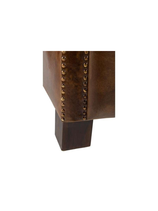 Fauteuil vintage cuir marron Jolipa Fauteuil vintage cuir marron Jolipa