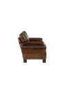 Fauteuil vintage cuir marron Jolipa Fauteuil vintage cuir marron Jolipa