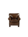 Fauteuil vintage cuir marron Jolipa Fauteuil vintage cuir marron Jolipa