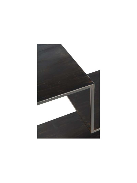 Etagère métal noir structurale Etagère métal noir structurale