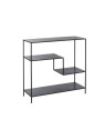 Etagère métal noir structurale Etagère métal noir structurale