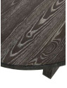 Table ovale moderne bois brun foncé Table ovale moderne bois brun foncé
