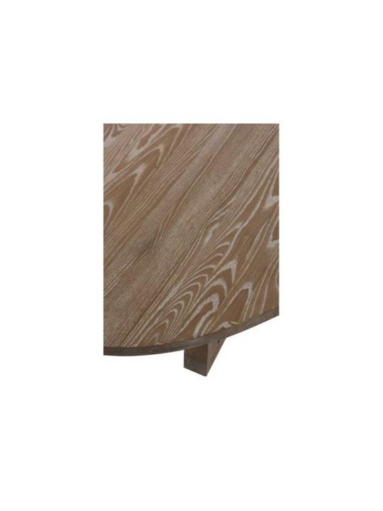 Table ovale contemporaine bois clair