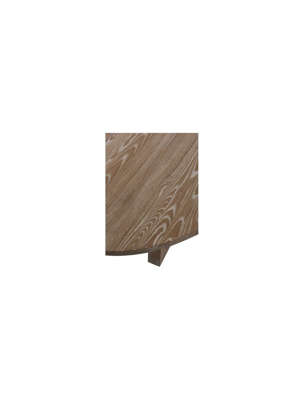 Table ovale contemporaine bois clair