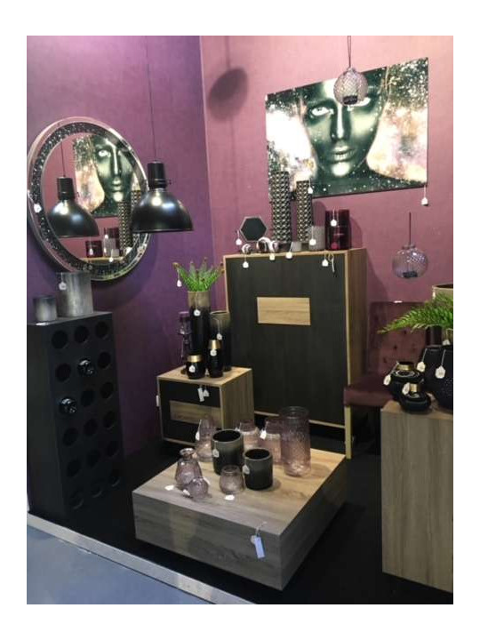 Chevet contemporain bois clair et bois noir Jolipa Chevet contemporain bois clair et bois noir Jolipa