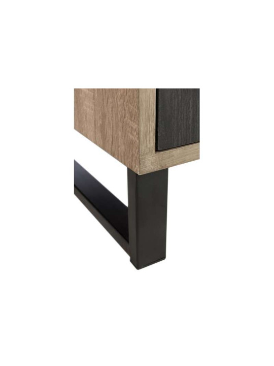 Chevet contemporain bois clair et bois noir Jolipa Chevet contemporain bois clair et bois noir Jolipa