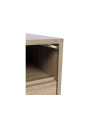 Chevet contemporain bois clair et bois noir Jolipa Chevet contemporain bois clair et bois noir Jolipa