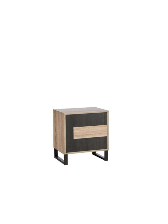 Chevet contemporain bois clair et bois noir Jolipa Chevet contemporain bois clair et bois noir Jolipa