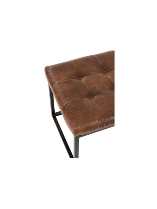 Banc vintage cuir marron Jolipa Banc vintage cuir marron Jolipa