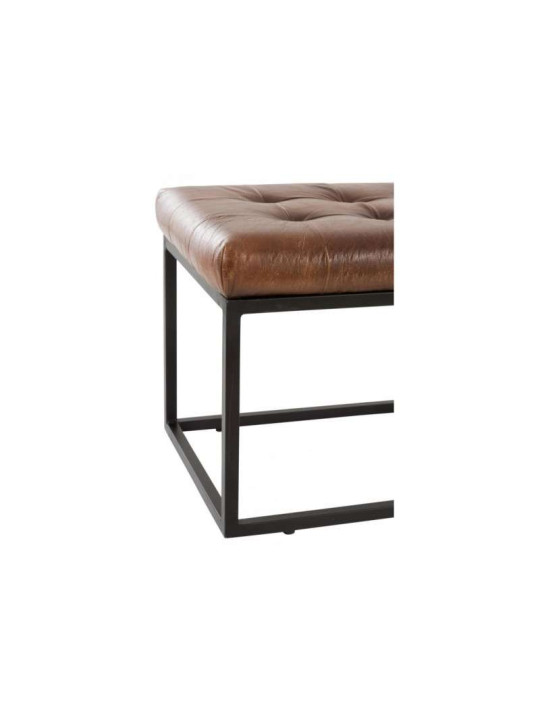 Banc vintage cuir marron Jolipa Banc vintage cuir marron Jolipa