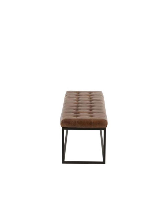 Banc vintage cuir marron Jolipa Banc vintage cuir marron Jolipa