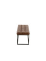 Banc vintage cuir marron Jolipa Banc vintage cuir marron Jolipa
