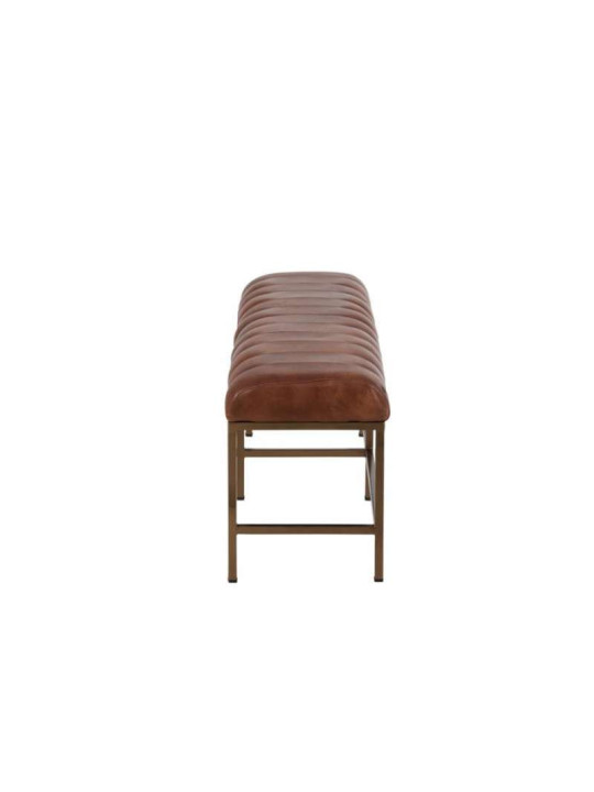 Grand banc vintage cuir marron Jolipa Grand banc vintage cuir marron Jolipa
