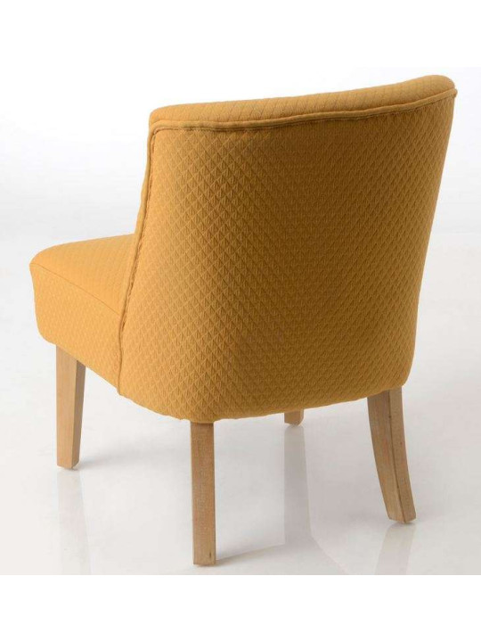 Fauteuil bas jaune Lou Amadeus