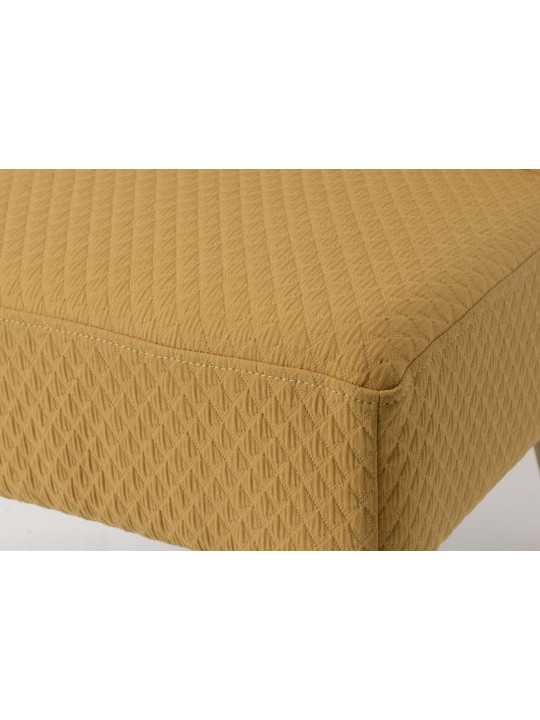 Fauteuil bas jaune Lou Amadeus