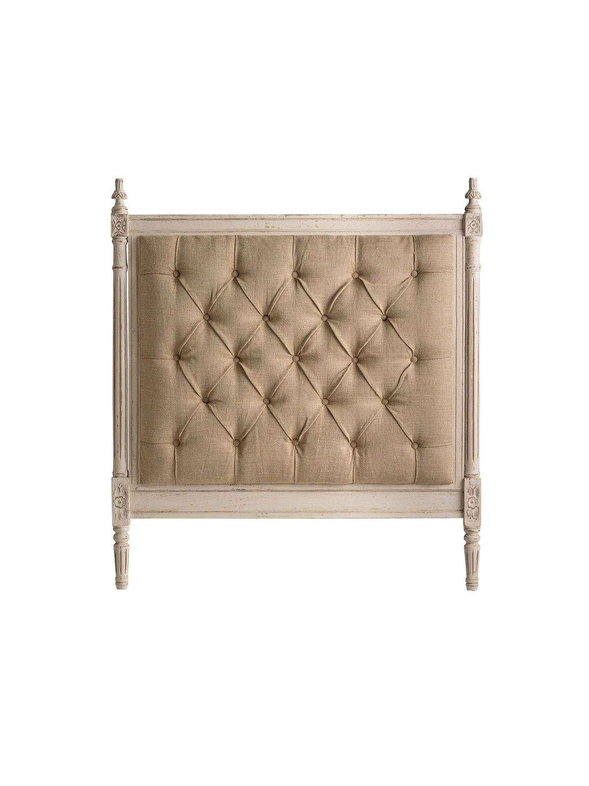 Tête de lit matelassée de 160 cm chic 