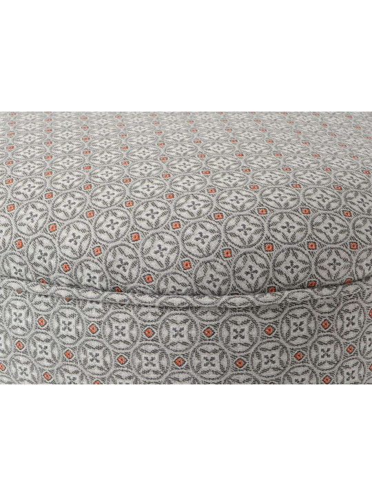 Fauteuil crapaud gris perle