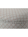 Fauteuil crapaud gris perle