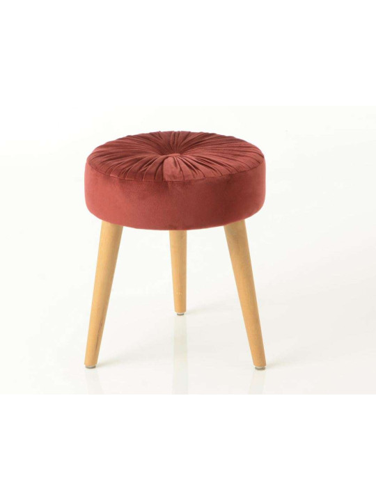 Tabouret bordeaux contemporain