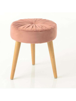 Tabouret rose contemporain