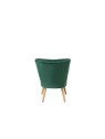 Chauffeuse vert sapin en velours retro Chauffeuse vert sapin en velours retro