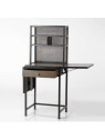 Bureau industriel avec abattants