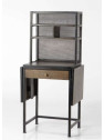 Bureau industriel avec abattants