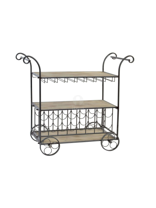 Console desserte industrielle avec volutes Console desserte industrielle avec volutes