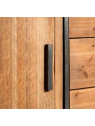 Buffet contemporain bois, métal et verre Léon Buffet contemporain bois, métal et verre Léon