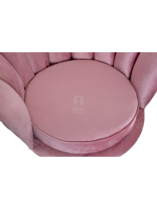 Fauteuil rose coquillage Fauteuil rose coquillage