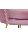 Fauteuil rose coquillage Fauteuil rose coquillage