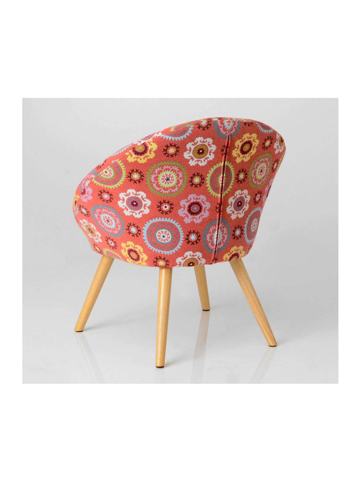 Fauteuil enfant coloré scandinave gm