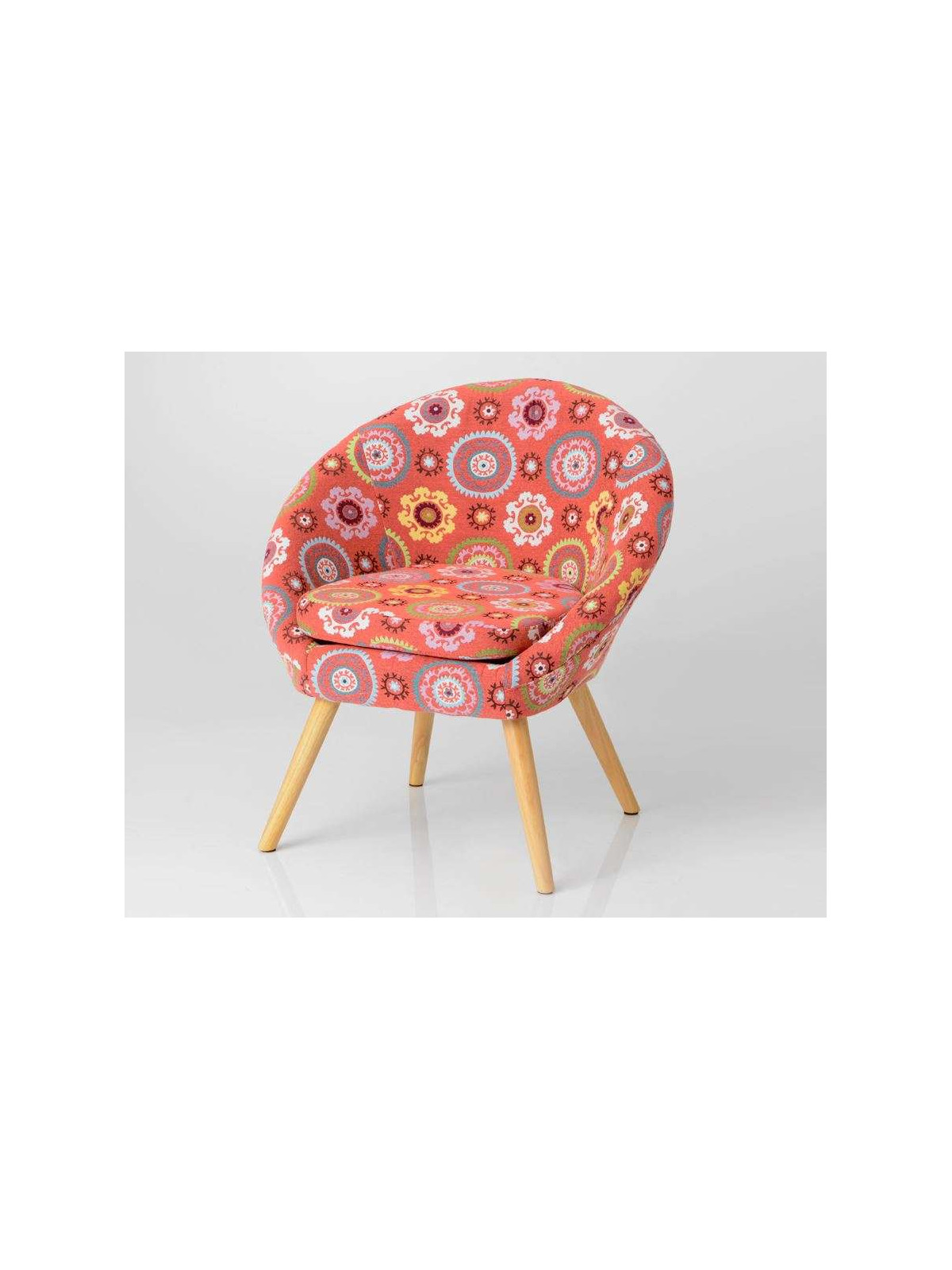 Fauteuil enfant coloré scandinave gm
