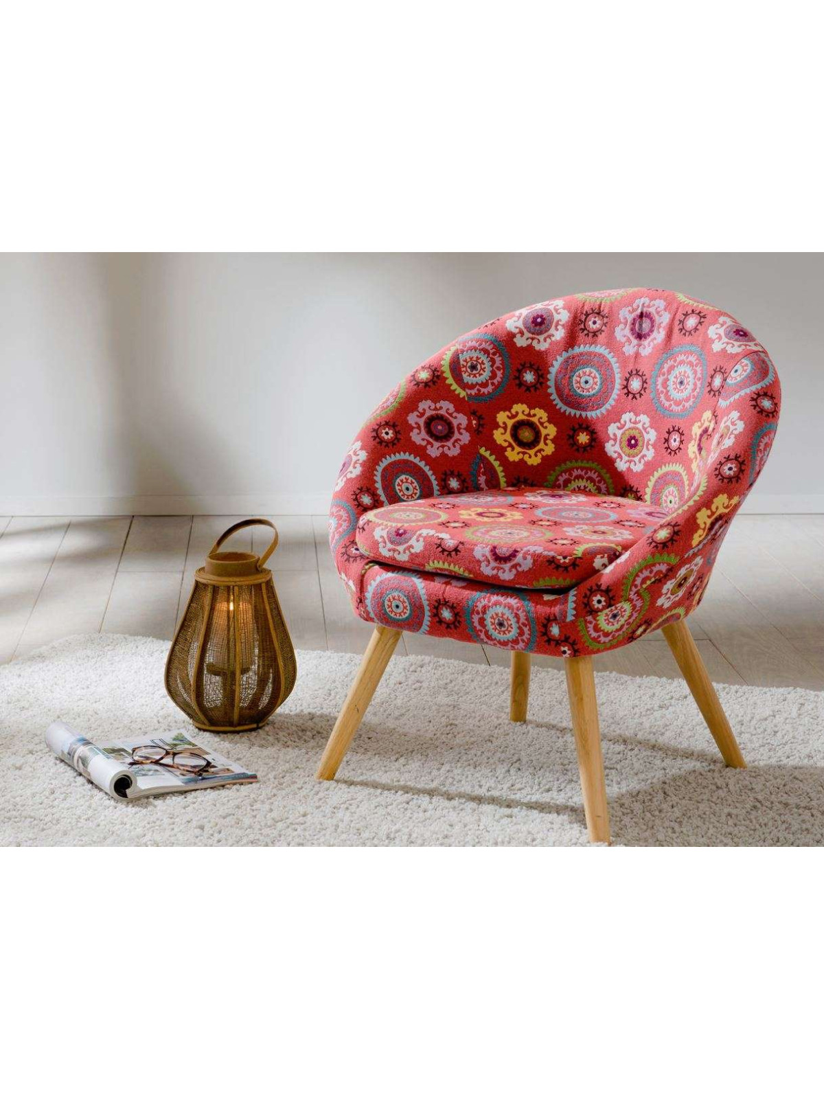 Fauteuil enfant coloré scandinave gm