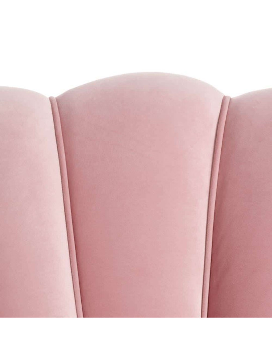Fauteuil rose bonbon coquillage Fauteuil rose bonbon coquillage