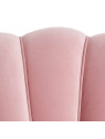 Fauteuil rose bonbon coquillage Fauteuil rose bonbon coquillage