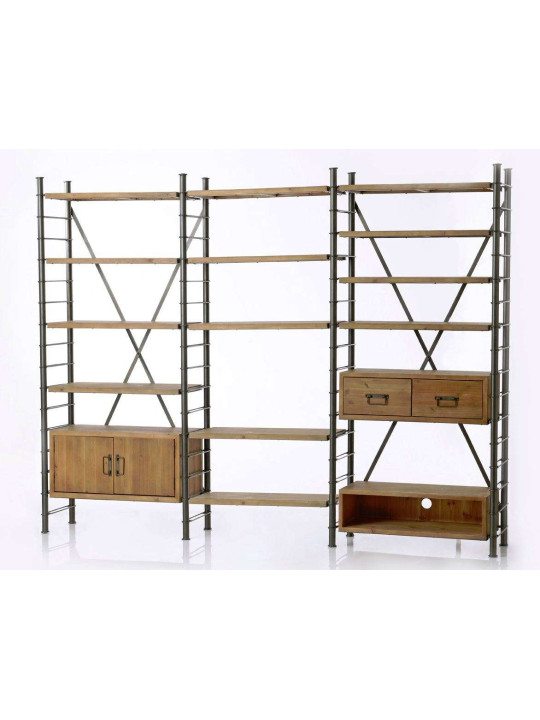 Etagère modulable industrielle