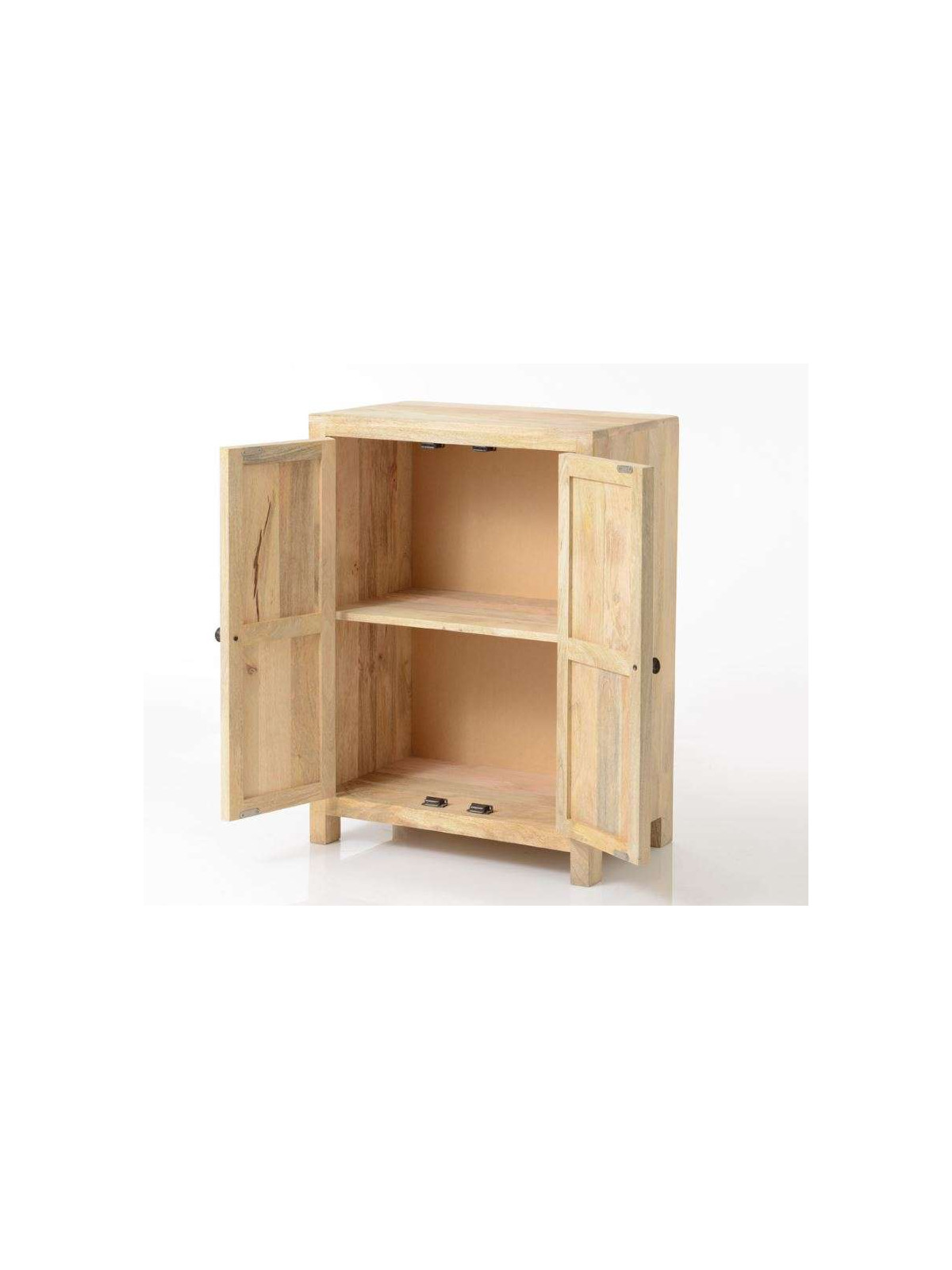 Armoire basse bois sculpté oman