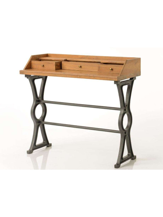 Bureau industriel bois style atelier