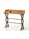 Bureau industriel bois style atelier