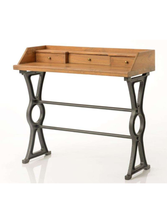 Bureau industriel bois style atelier